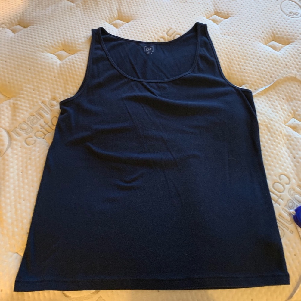 Indigo blue Gap tank top